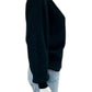 WHITE + WARREN Black Sweater Size S