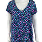 Lilly Pulitzer Navy Cheeta Print Tee Size L