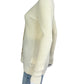 CLUB MONACO Cream Cashmere Sweater Cardigan Size L