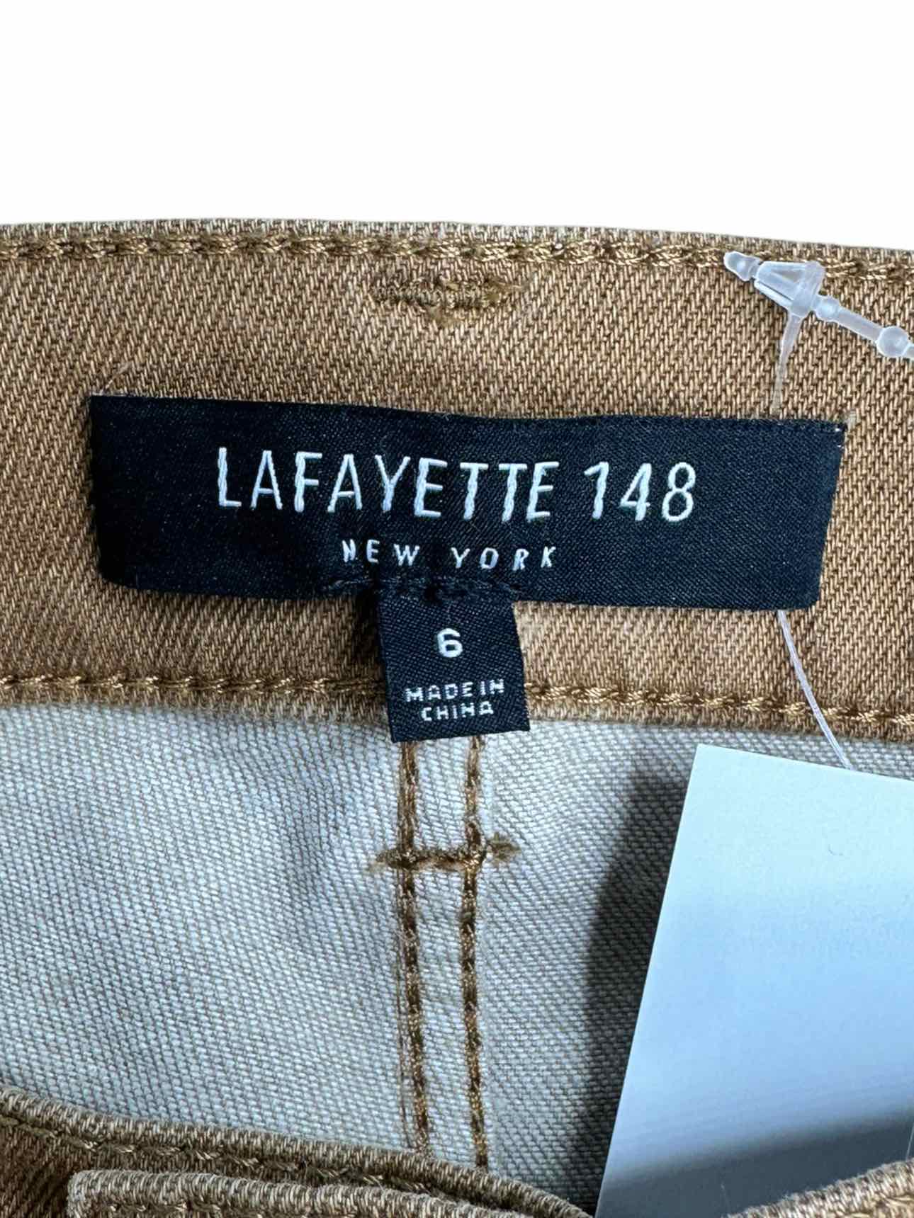 LAFAYETTE 148 NEW YORK Brown Jeans Size 6