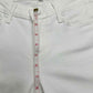 PAIGE White Verdugo Crop Jean Size 25