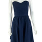 Lauren James NWT Navy SAVANNAH Strapless Mini Dress Size S