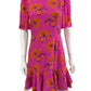 RHODE NWT Hot Pink Paisley Mini Workwear Dress Size 4