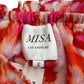 MISA Pink Maldive Marble Isella Mini Dress Size S Dress