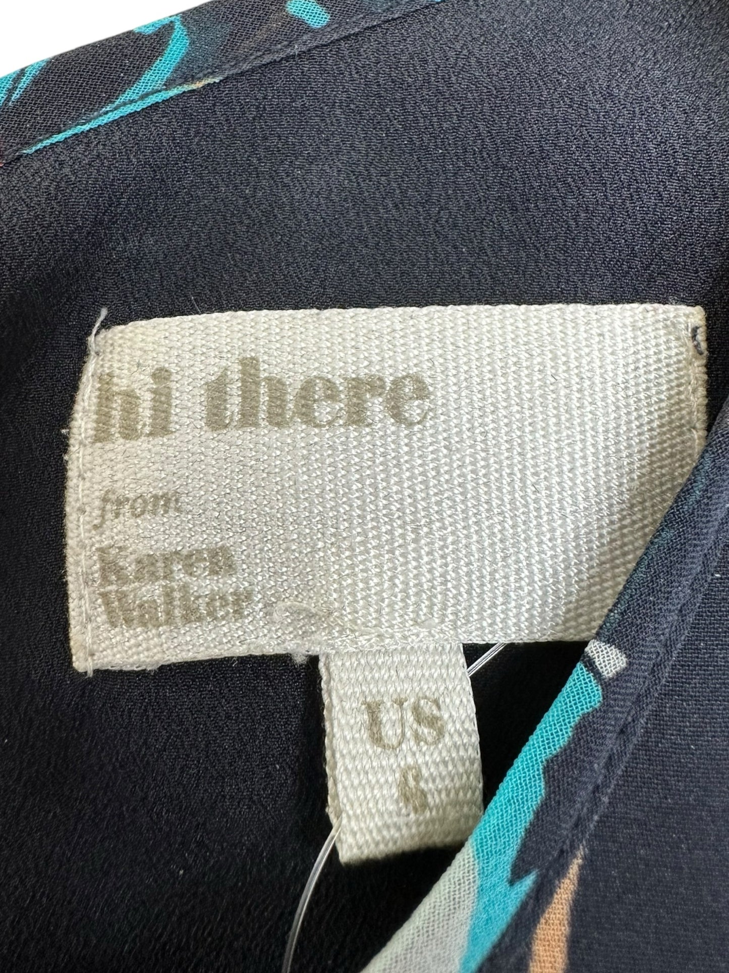 Hi there by Karen Walker Navy Casual Dress Size 6