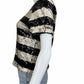 The Room NWT Striped Sequin Top Size M