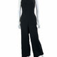 Eva Franco Black Halter Jumpsuit Size XS