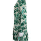TUCKERNUCK Green Paisley Mini Dress Size M