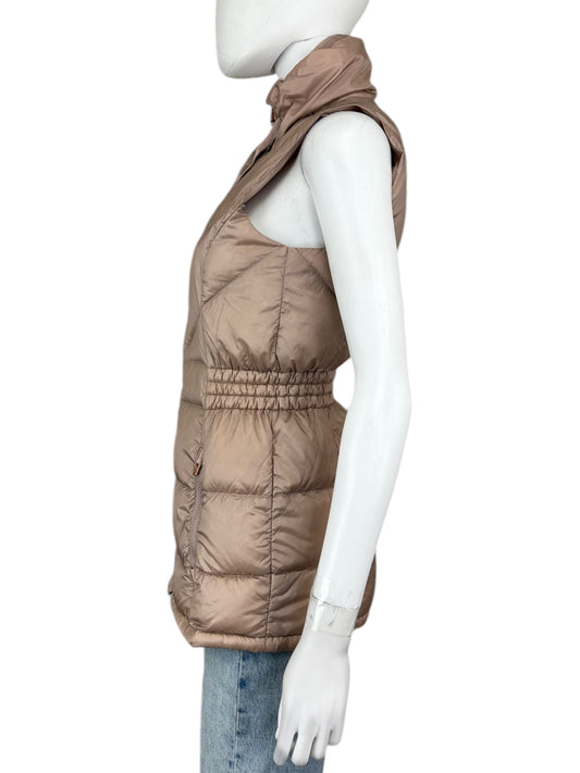 ATHLETA Pink Puffer Vest Size XXS