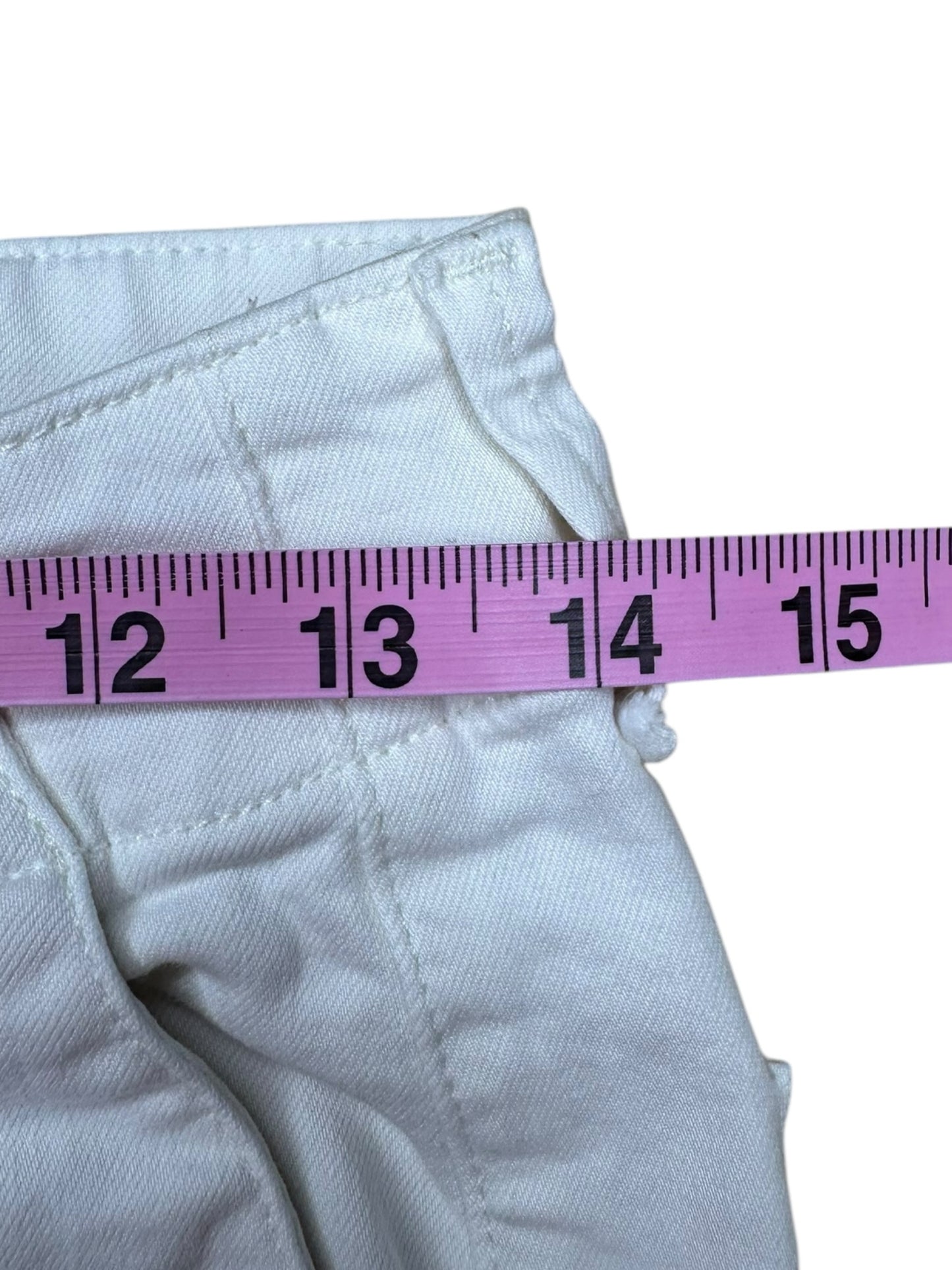PAIGE White Wide Leg Jean Size 27