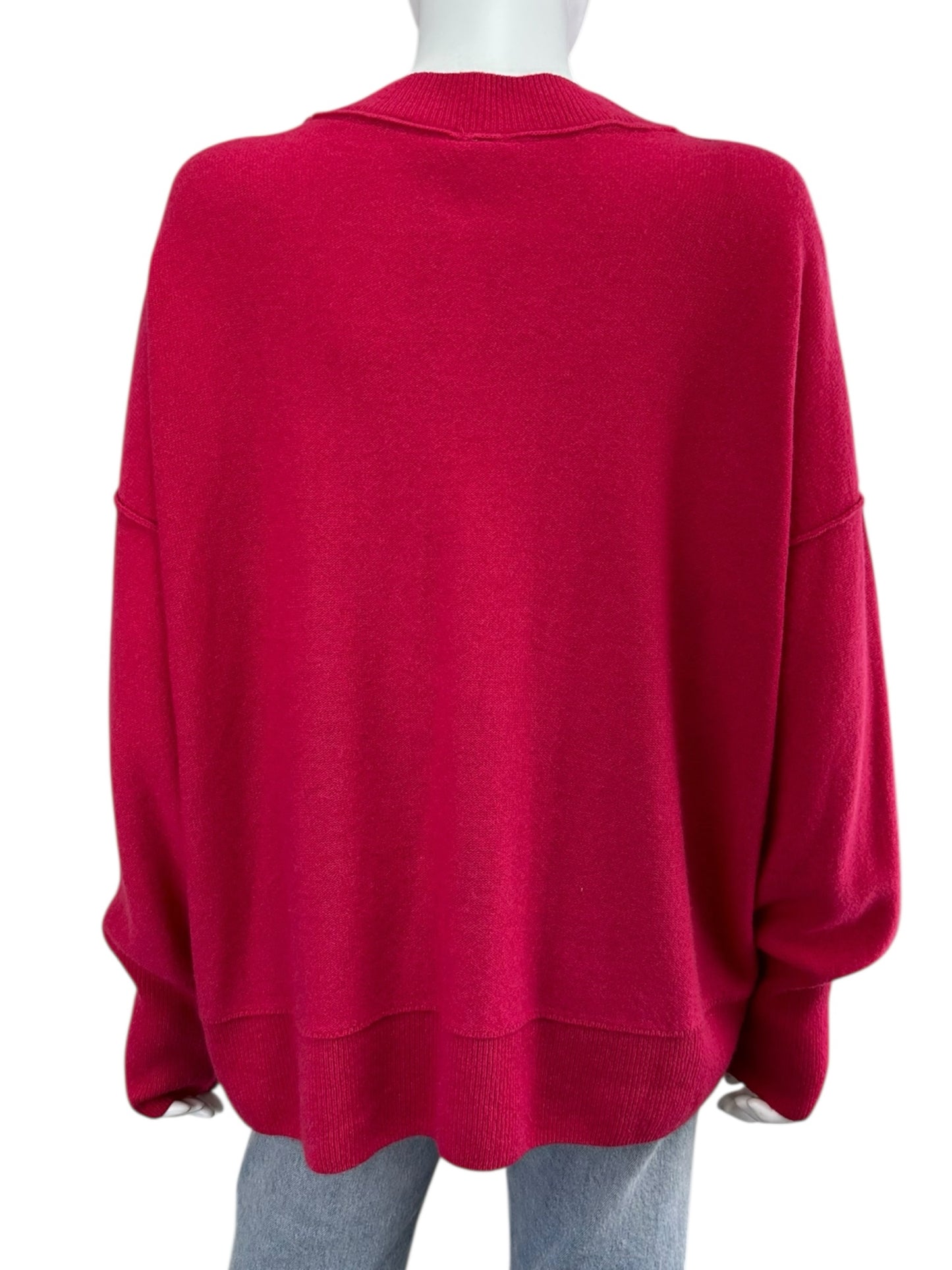 Free People Pink 100% Cashmere Sweater Size S