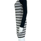TRINA TURK Black and White Striped Casual Dress Size S