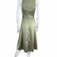 ANTONIO MELANI Green Halter Cocktail Dress Size 0