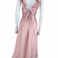 Free People NWT Pink Ruffle Maxi Dress Size S