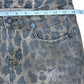 R13 Brown Leopard Print KATE Skinny Jeans Size 2