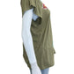 Johnny Was Green Embroidered Blouse Size L