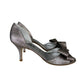 Butter Rose Glitter Bow Cassidy D'Orsay Heels Size 7.5