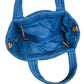 MZ WALLACE  Blue Quilted Medium Sutton Deluxe Designer Handbag