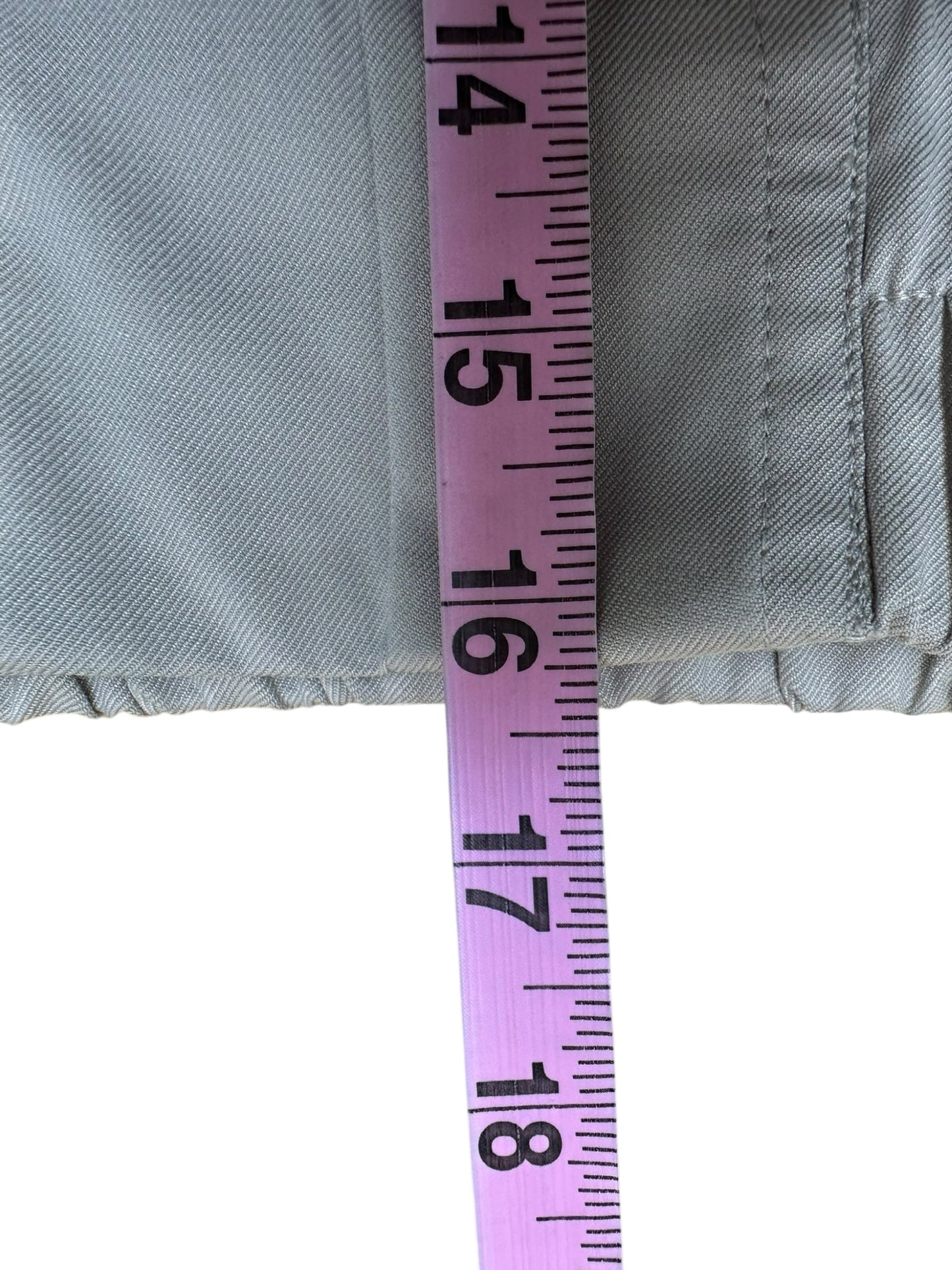 BROCHU WALKER Khaki Straight Leg Cropped Pants Size S