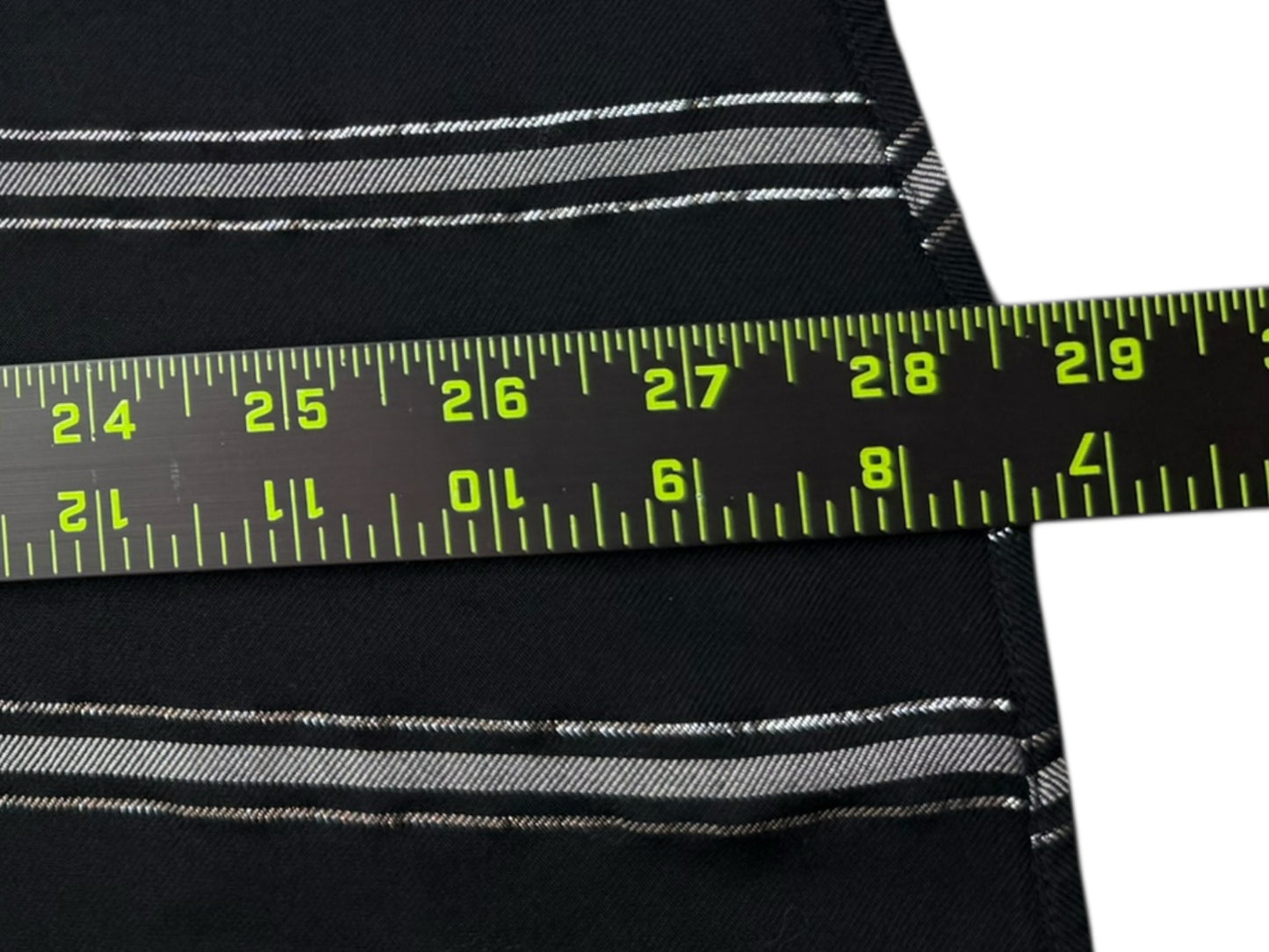 Chelsea & Violet NWT Black Striped Button Down Shirt Size M