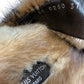 Louis Vuitton Cognac Bom Dia Mink Slides Size 37