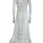 DOEN White Lace Maxi Dress Size S