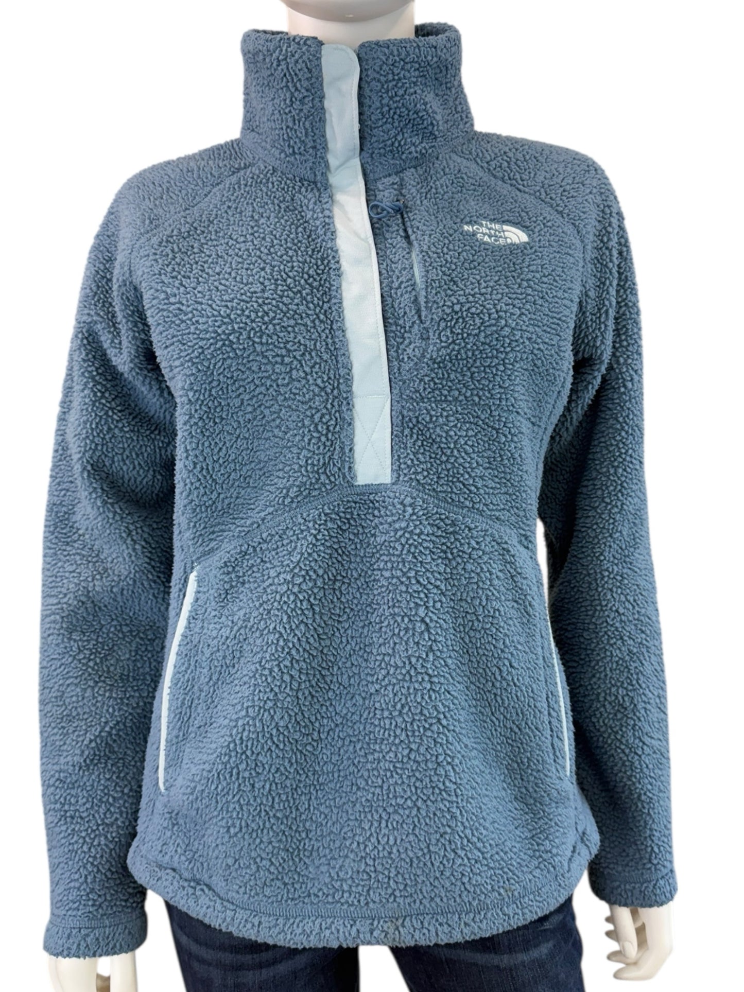 THE NORTH FACE Blue Sheepeater Fleece Pullover Size M