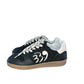 33.9 NWT Black Suede Classic Women's Sneakers Size 37