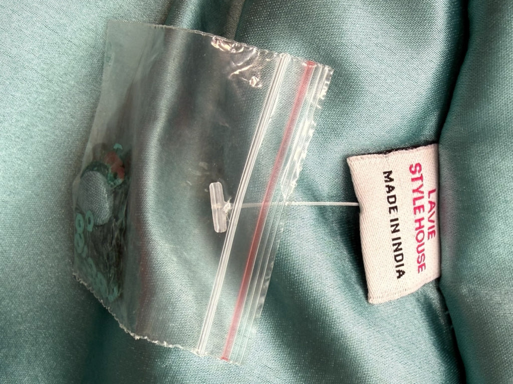 LA VIE STYLE HOUSE NWT Mint Sequin Mini Cocktail Dress Size O/S