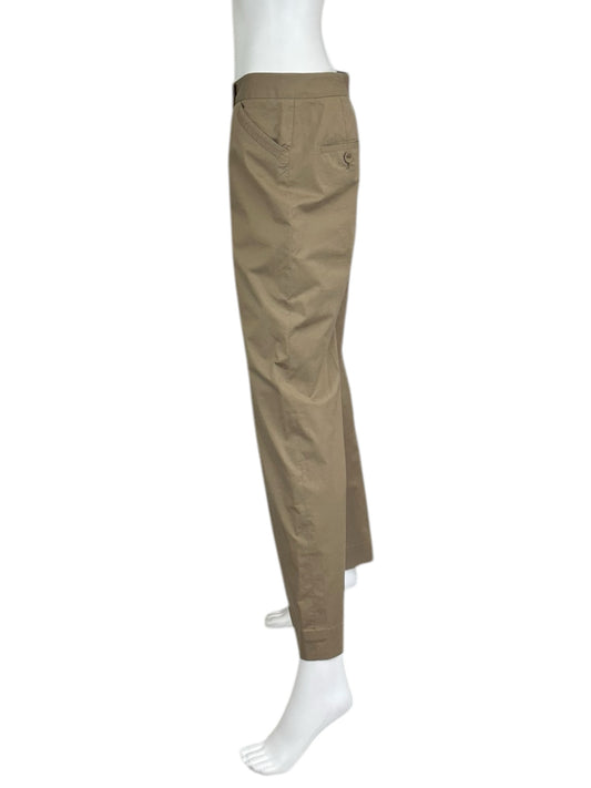 ETCETERA Light Brown Straight Leg Pants Size 6
