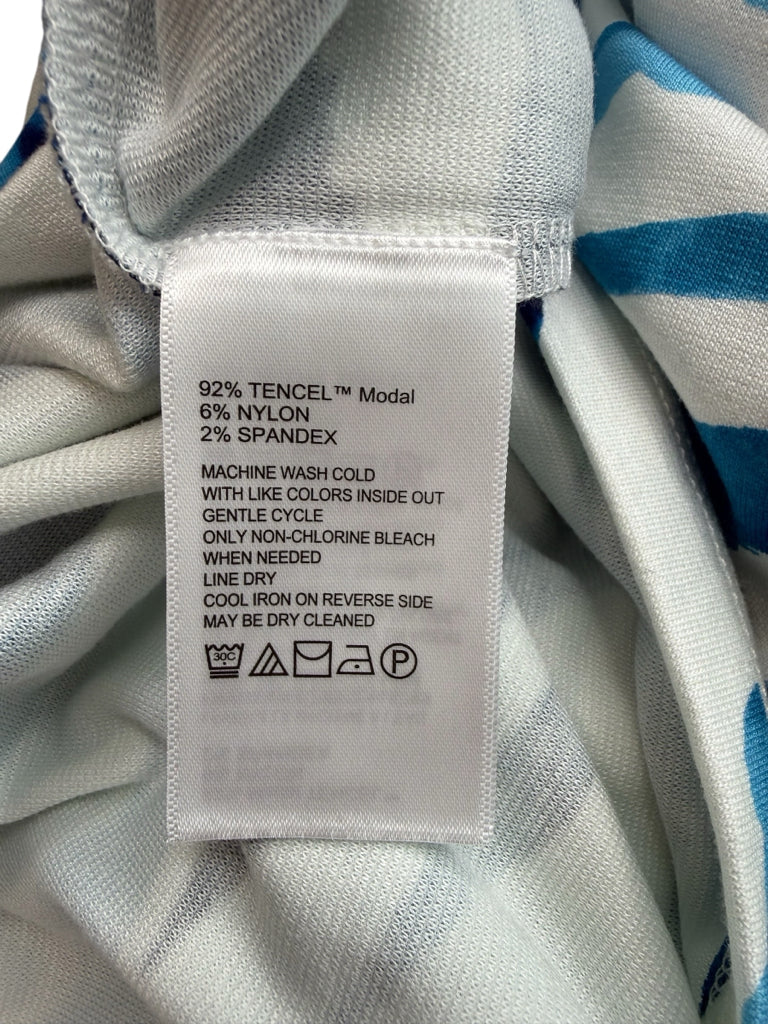 Tommy Bahama NWT Blue Darcy Zebra Print Dress Size S