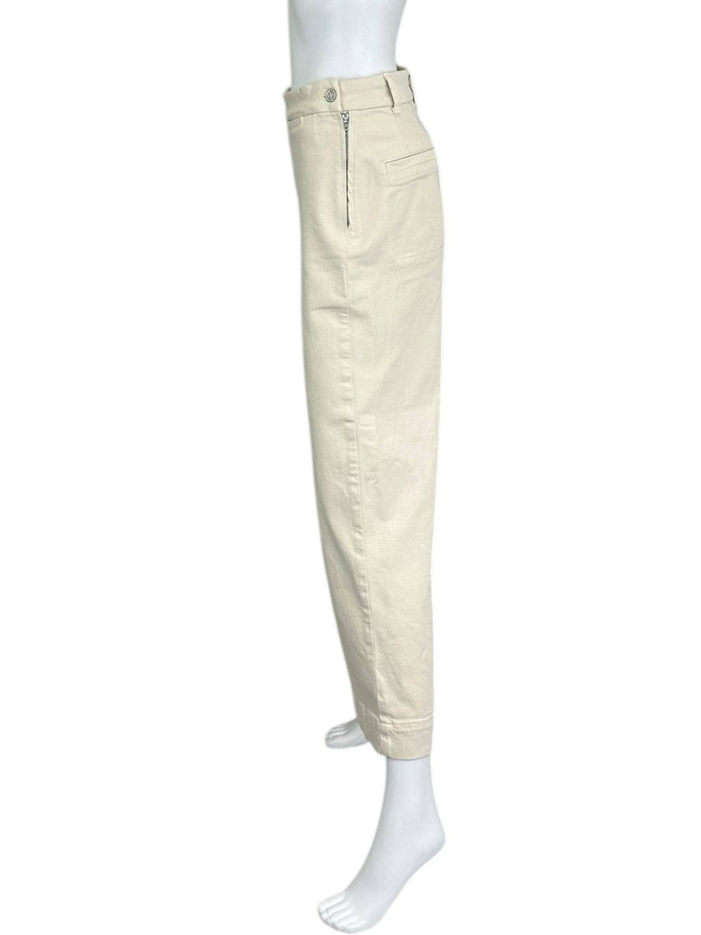 pilcro Cream Wide Jeans Size 26