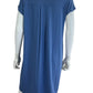 EILEEN FISHER Blue Knit Shirt Dress Size S