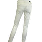 VIZCAINO Cream Skinny Jeans Size 26