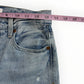 PISTOLA Blue Distressed Cassie Super High Rise Straight Leg Jeansa Size 26