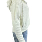 bella dahl Ivory Chenille Sweater Jacket Size S