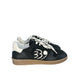 33.9 NWT Black Suede Classic Women's Sneakers Size 37