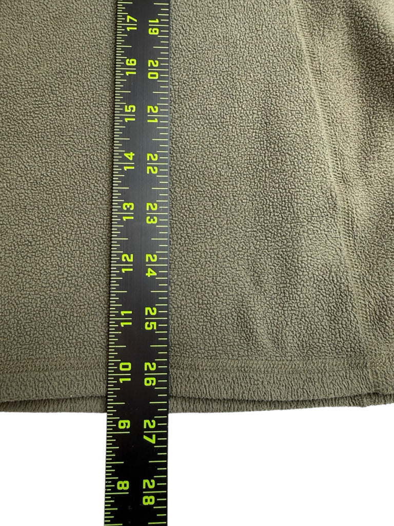 The North Face Green Quarter-Zip Fleece Pullover Jacket Size XL