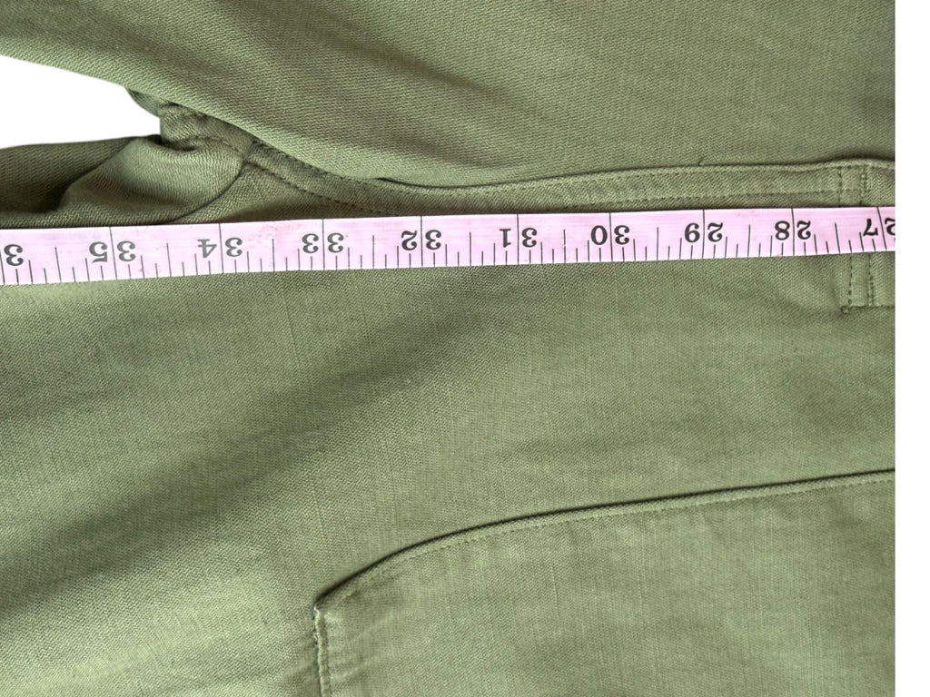 Current Elliott Green Richland Linen Jumpsuit Size 2