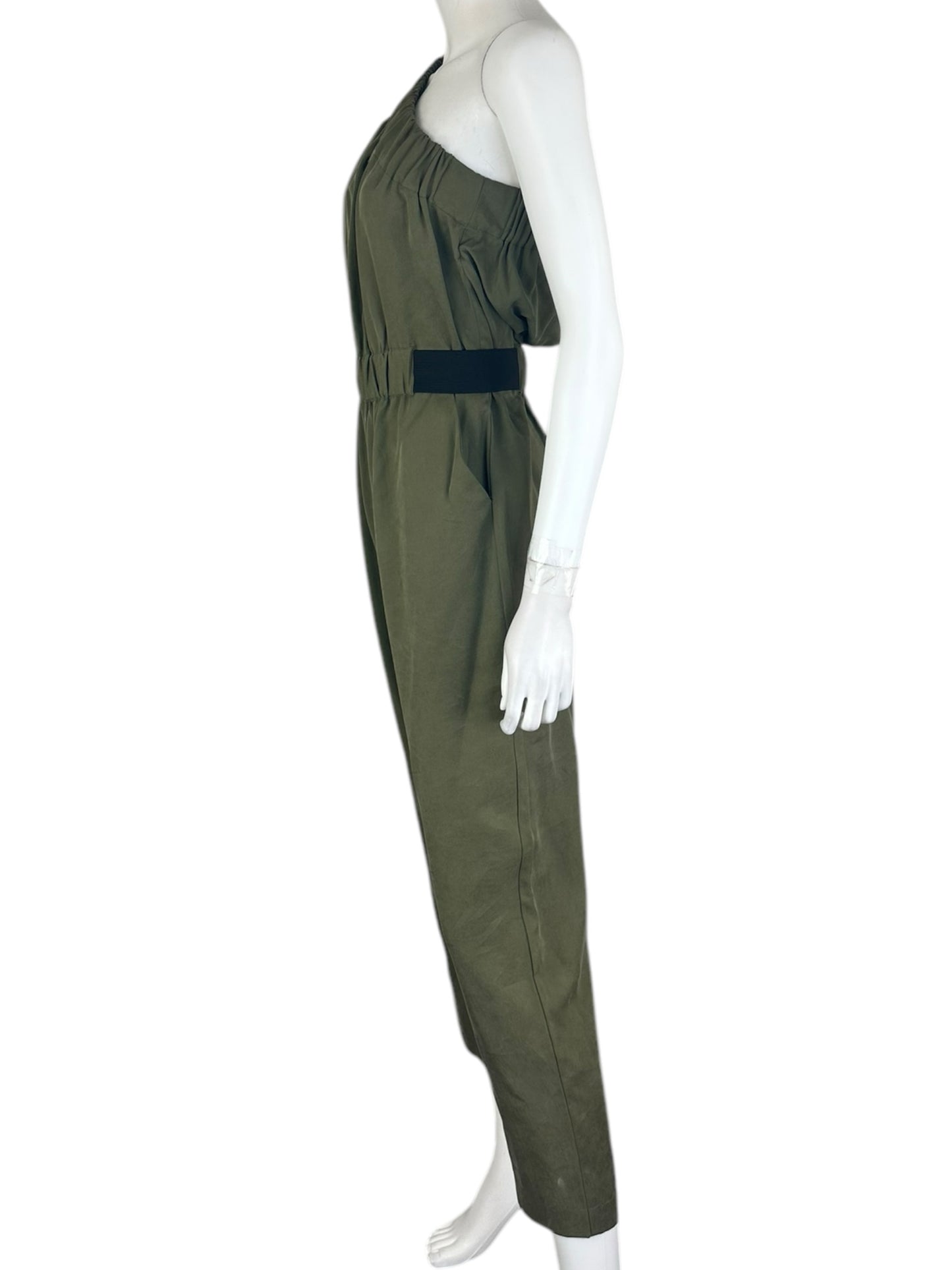 maeve Army Green Jumpsuit Size 2