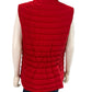 Tommy Hilfiger Red Quilted Puffer Vest Size XL