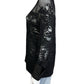 Anne Fontaine Black Lace Button-down Shirt Size XL