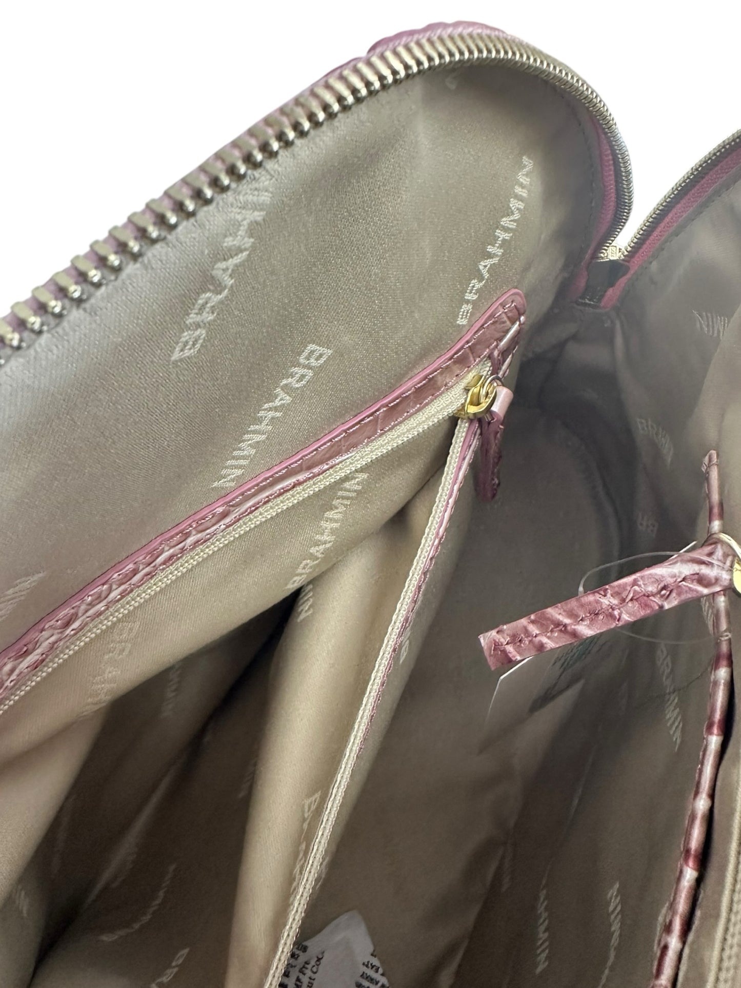 Brahmin 'Pink Icing Melbourne' Shoulder/Crossbody Designer Handbag