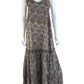 NWT jude connally Brown and Cream Zebra Dress Size S
