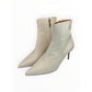 SCHUTZ NWOT Cream Leather Mikki Ankle Bootie Size 9.5