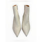 SCHUTZ NWOT Cream Leather Mikki Ankle Bootie Size 9.5