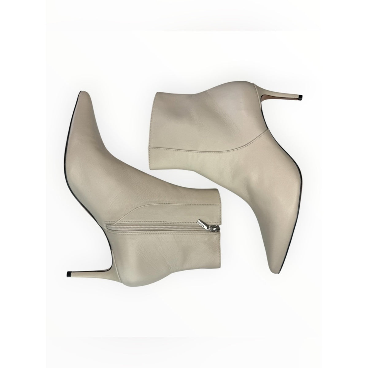 SCHUTZ NWOT Cream Leather Mikki Ankle Bootie Size 9.5