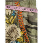 Johnny Was JWLA Green Linen Saguaro Camo Embroidered Shorts Size L