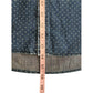 AMO Blue Polka Dot Chambray Button-down Shirt Size XS