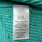 Talbots Aqua Sweater Dress Size S
